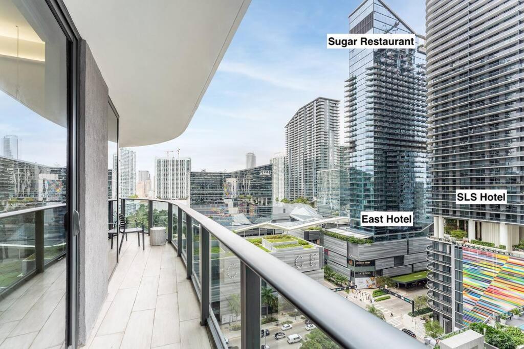 Luxurious Condo In Heart Of Brickell Miami Exterior foto