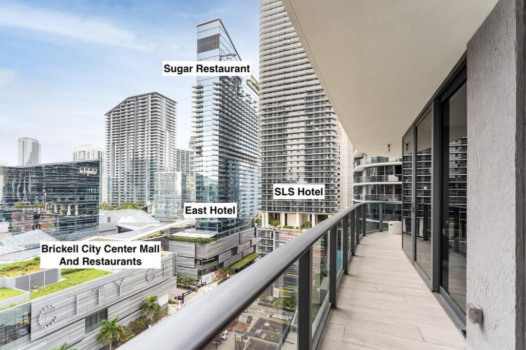 Luxurious Condo In Heart Of Brickell Miami Exterior foto